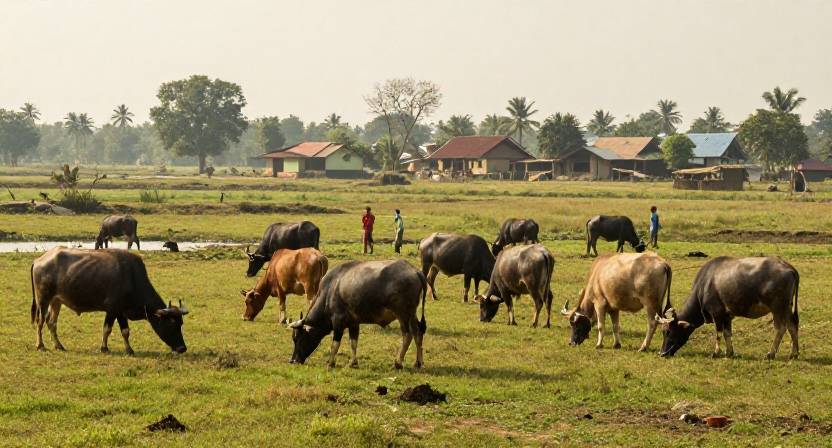 গরু ও মহিষ পালন