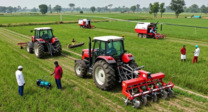 কৃষি যন্ত্রপাতি ও সুরক্ষা