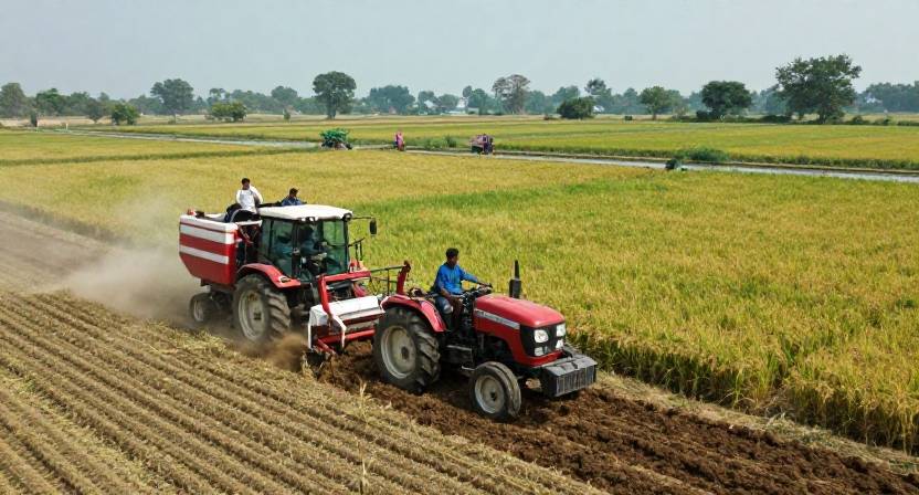 কৃষি যান্ত্রিকীকরণে নতুন মাইলফলক, ট্রাক্টর-হারভেস্টার ব্যবহার বেড়েছে ৪০%