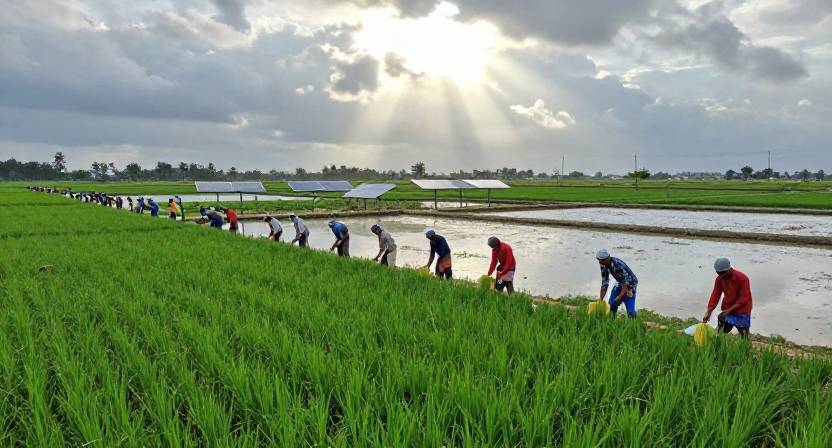 জলবায়ু পরিবর্তনের প্রভাব মোকাবিলায় কৃষি খাতে অভিযোজন কৌশল সফল