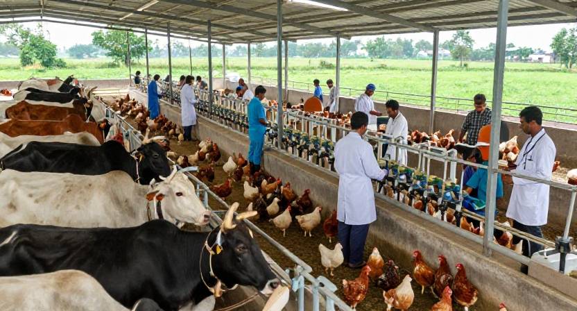 প্রাণিসম্পদ খাতে বৈপ্লবিক পরিবর্তন, গবাদি পশুর উন্নত জাত ও খামার ব্যবস্থাপনায় সাফল্য