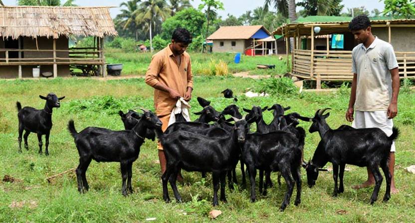 ব্ল্যাক বেঙ্গল ছাগল ও ভেড়া পালনে লাভের সম্ভাবনা, ক্ষুদ্র খামারিদের স্বাবলম্বীকরণ