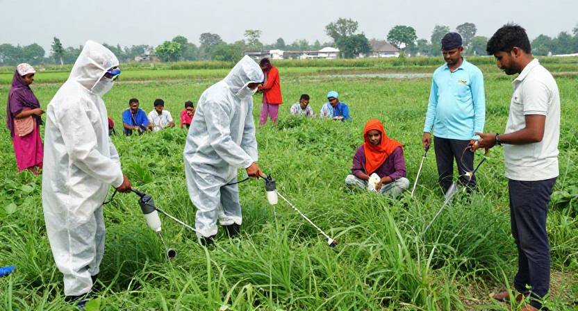কৃষি স্বাস্থ্য ও নিরাপত্তা সচেতনতা বাড়ছে, কৃষকদের দাবি পেশাগত স্বাস্থ্যবীমা