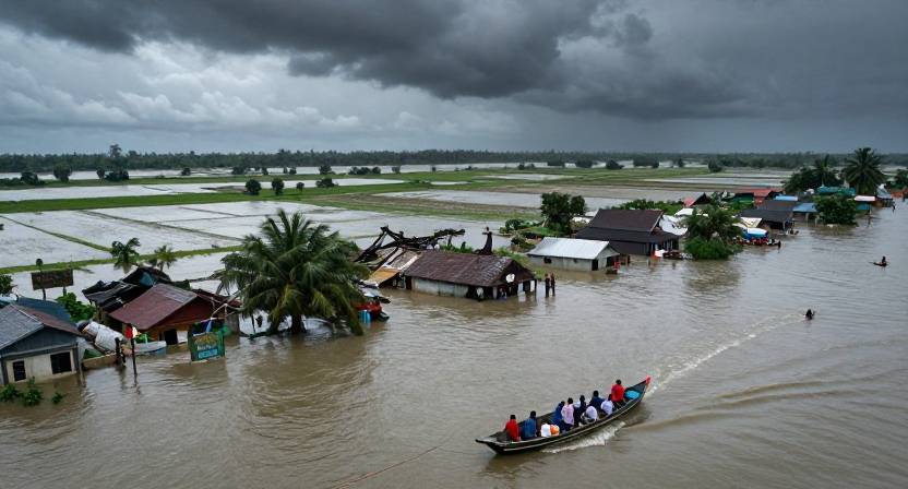 প্রাকৃতিক দুর্যোগ ও জলবায়ু প্রভাব