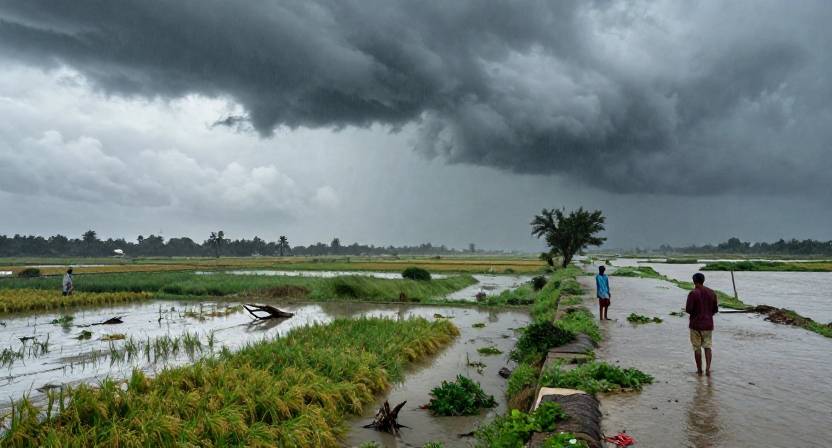 ঘূর্ণিঝড় ও কৃষি ক্ষতি