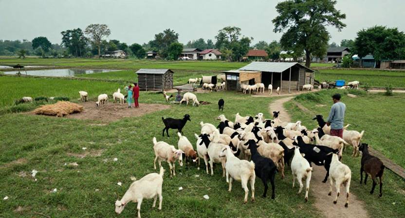 ছাগল ও ভেড়া পালন